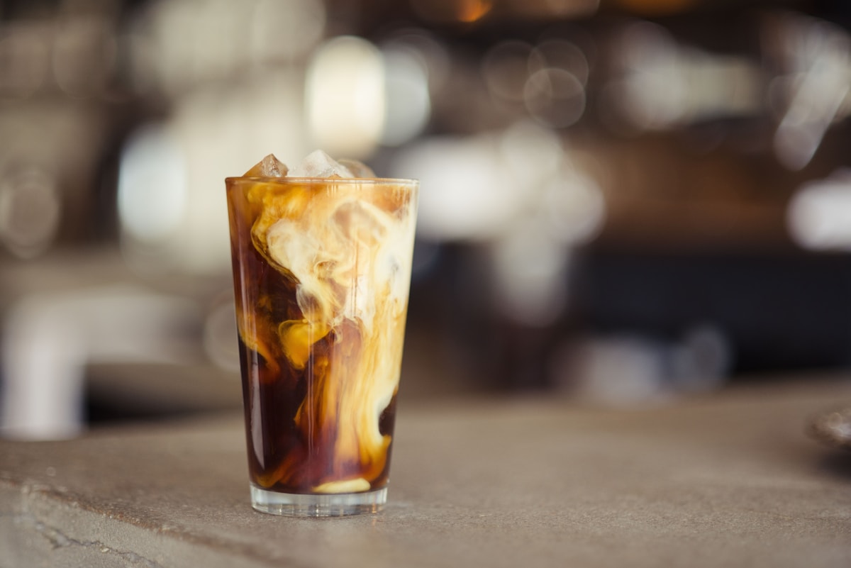 Over Ice Americano at Em En Caffe Lahore