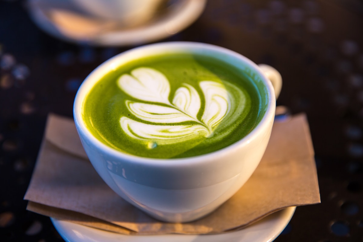 Matcha Latte at Em En Caffe Lahore