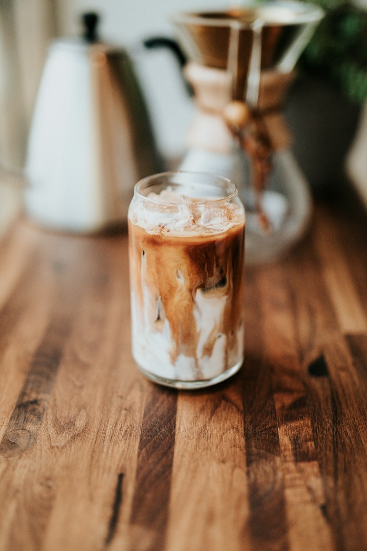Over Ice Spanish Latte at Em En Caffe Lahore
