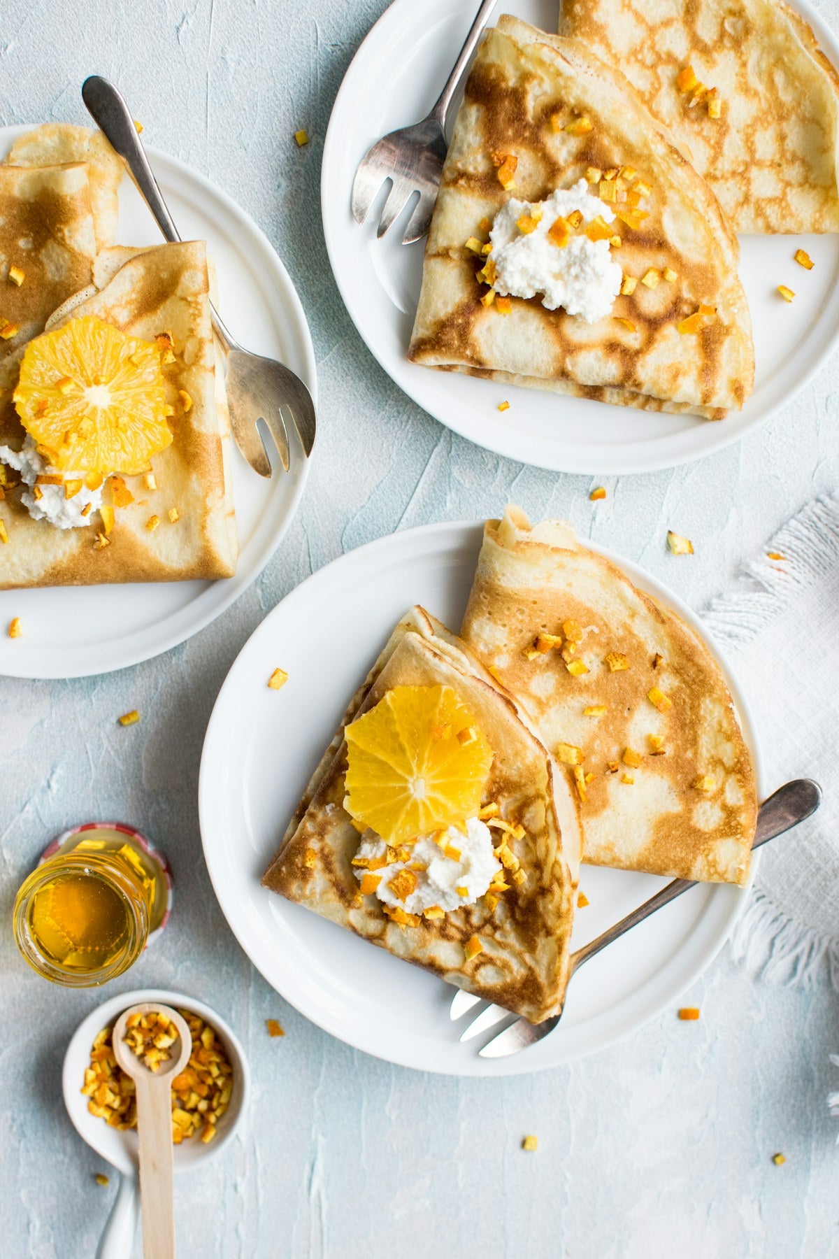 Crêpes at Em En Caffe Lahore