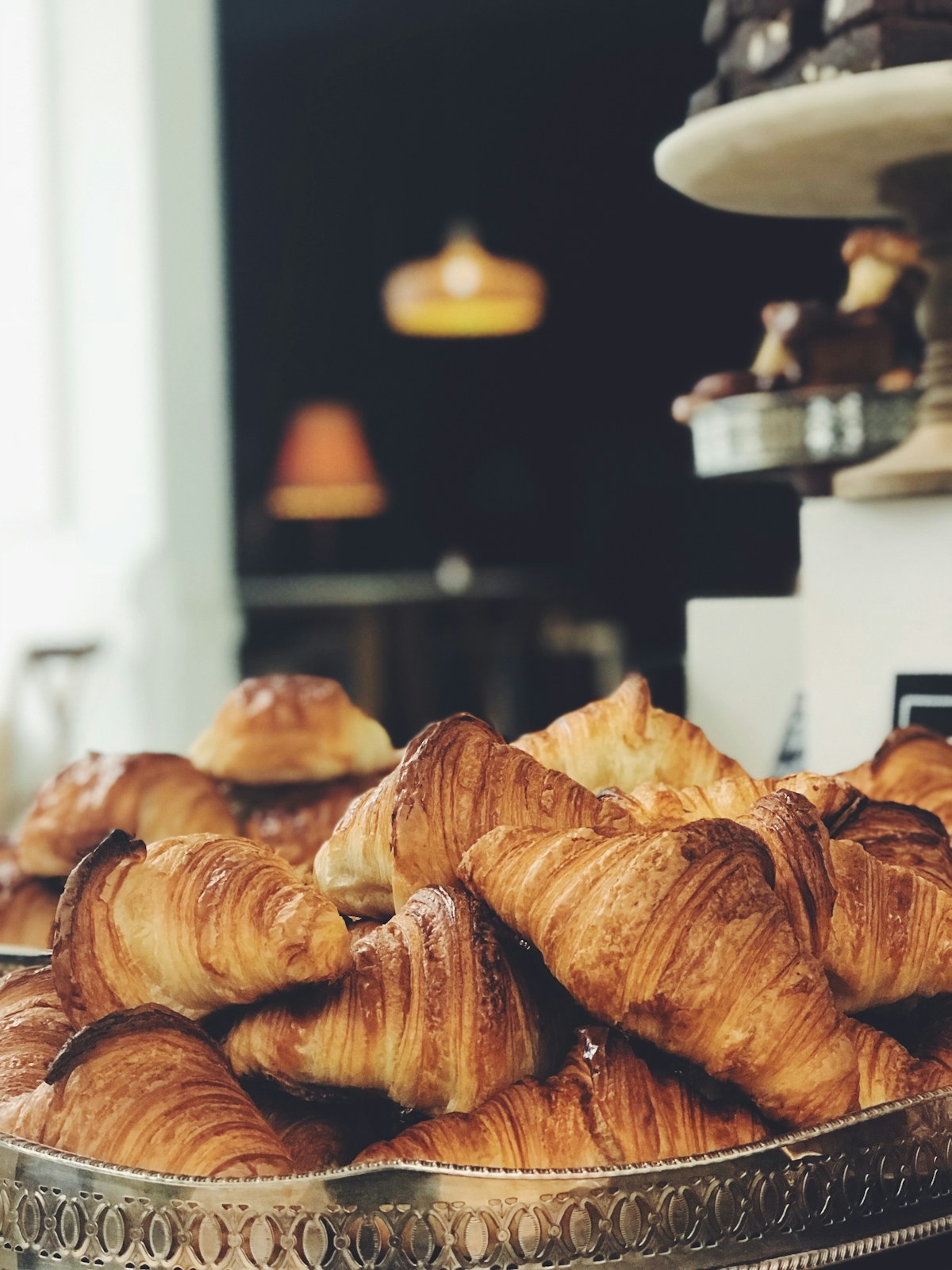 Almond Croissant at Em En Caffe Lahore