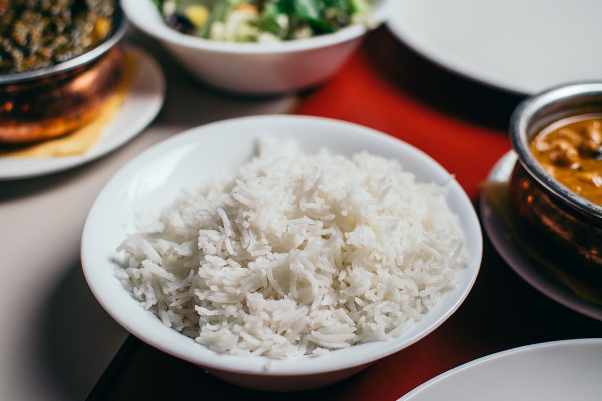 Garlic Rice at Em En Caffe Lahore
