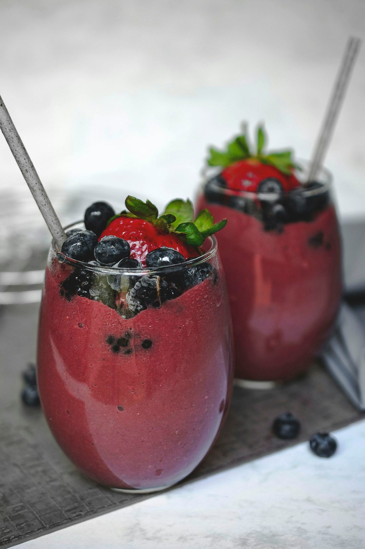 Strawberry Smoothie at Em En Caffe Lahore