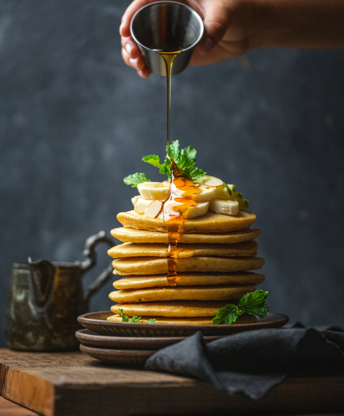 Pancakes at Em En Caffe Lahore