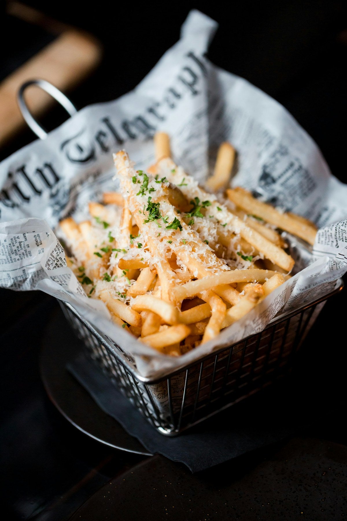 French Fries at Em En Caffe Lahore
