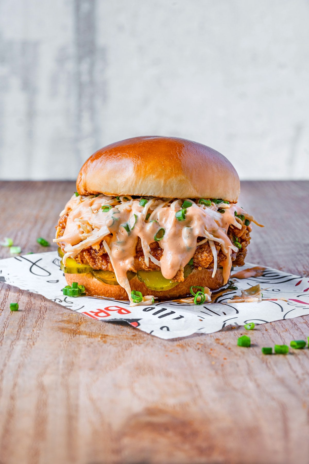 Chicken Burger at Em En Caffe Lahore