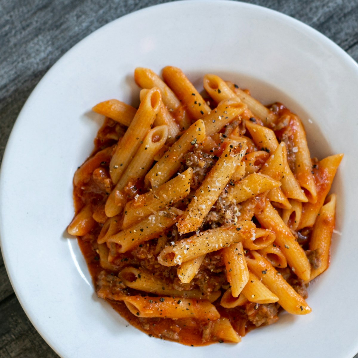 Truffle Chicken Pasta at Em En Caffe Lahore