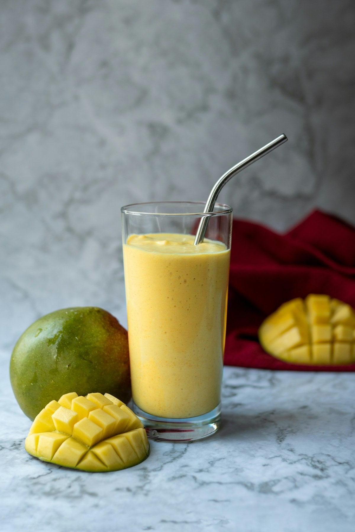 Peach Mango Smoothie at Em En Caffe Lahore